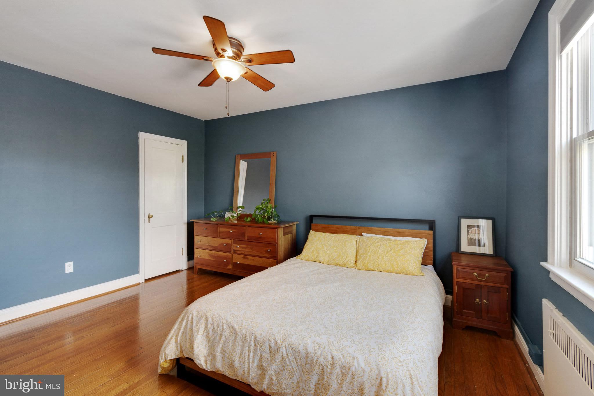 3707 Ednor Road Baltimore, MD 21218 - Photo 6 of 39 Primary Bedroom w/ Hardwood Floors