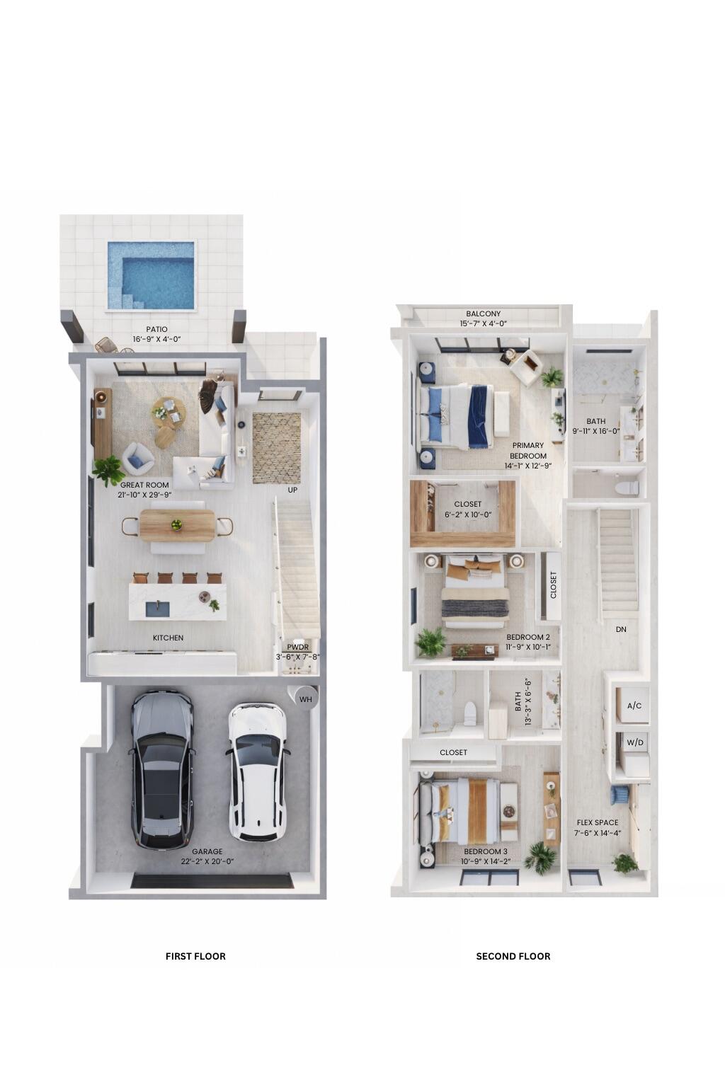 6801 Northeast Briskel Pointe Drive Boca Raton, FL 33487 - Photo 24 of 24 Aruba Floor Plans 1 JPEG
