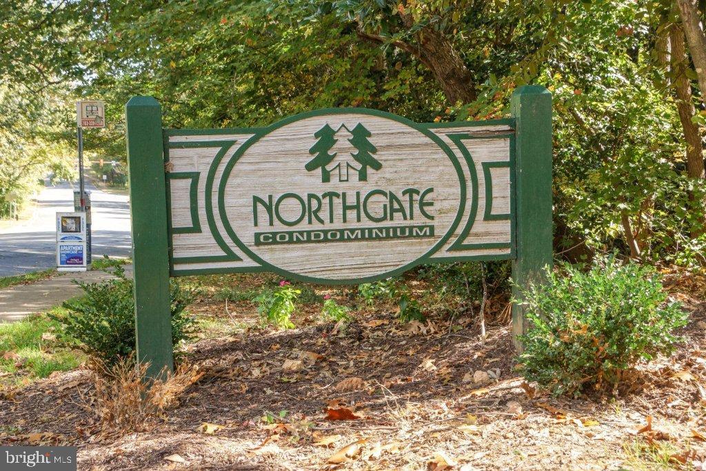 a sign board with a sign board