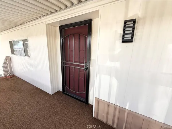 a view of an entryway door