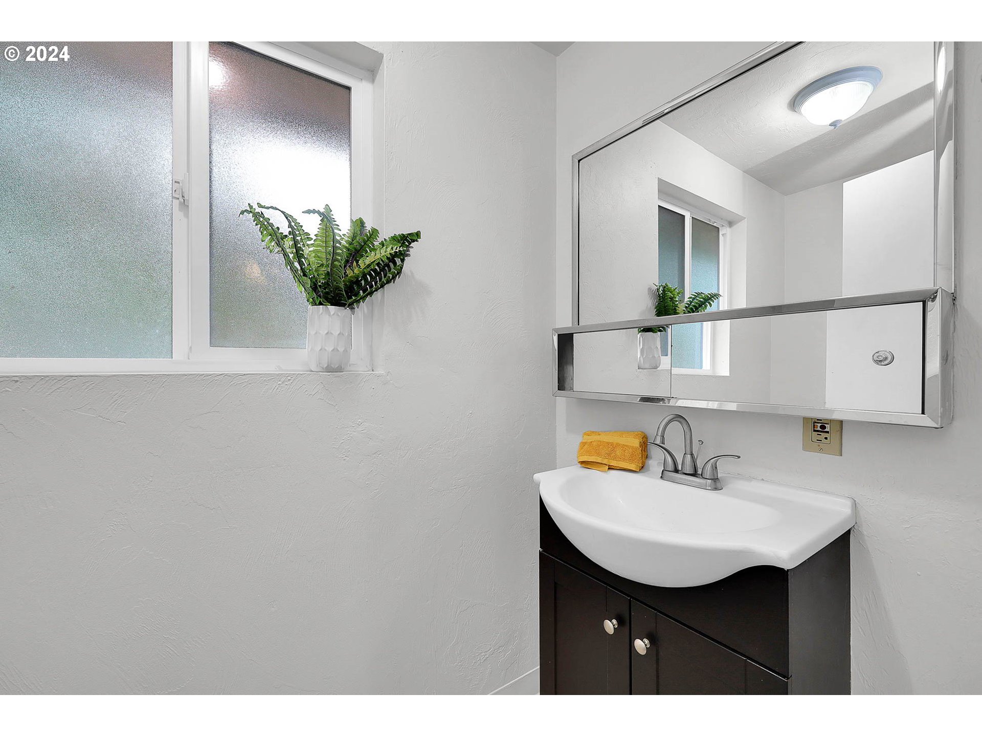 4250 Scenic Drive Eugene, OR 97404 - Photo 26 of 31 a bathroom with a sink and a mirror