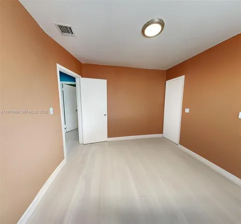 a view of empty room