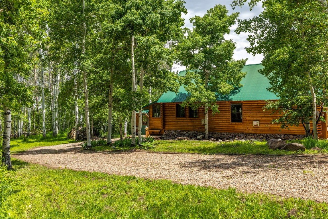 389 Routt Forest Loop Craig, CO 81625 - Photo 5 of 49 a front view of a house with a yard