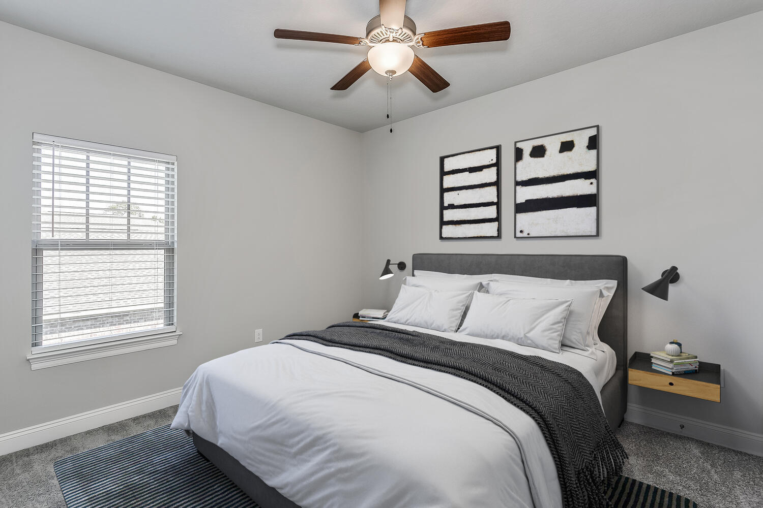 6695 Rocky Shores Road Milton, FL 32583 - Photo 30 of 53 a bedroom with a bed and a window