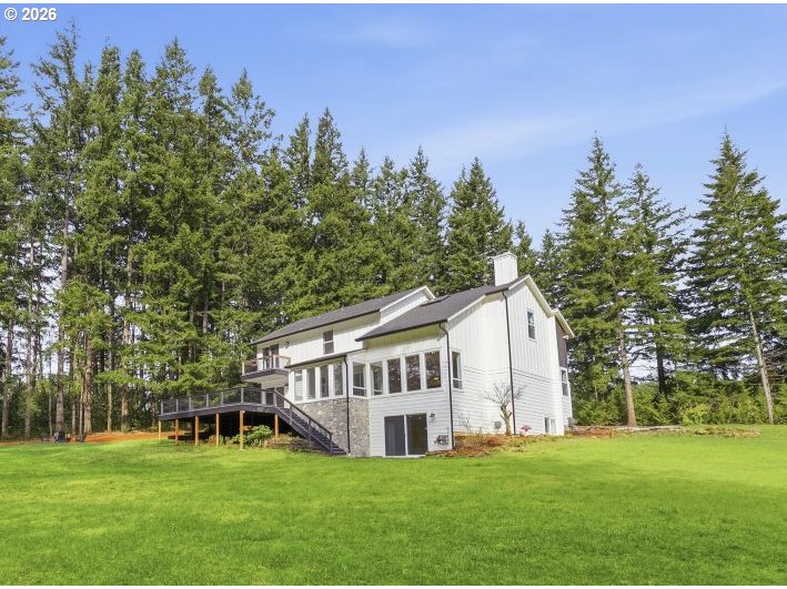 3708 Northeast 292nd Avenue Camas, WA 98607 - Photo 2 of 44 a view of a house with backyard and trees