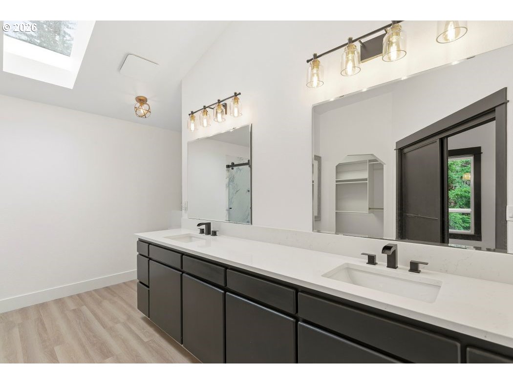 3708 Northeast 292nd Avenue Camas, WA 98607 - Photo 24 of 44 a bathroom with a sink and a mirror