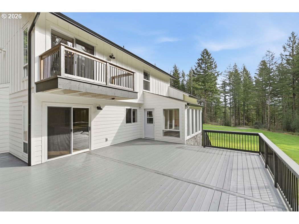 3708 Northeast 292nd Avenue Camas, WA 98607 - Photo 35 of 44 a view of house with backyard and deck