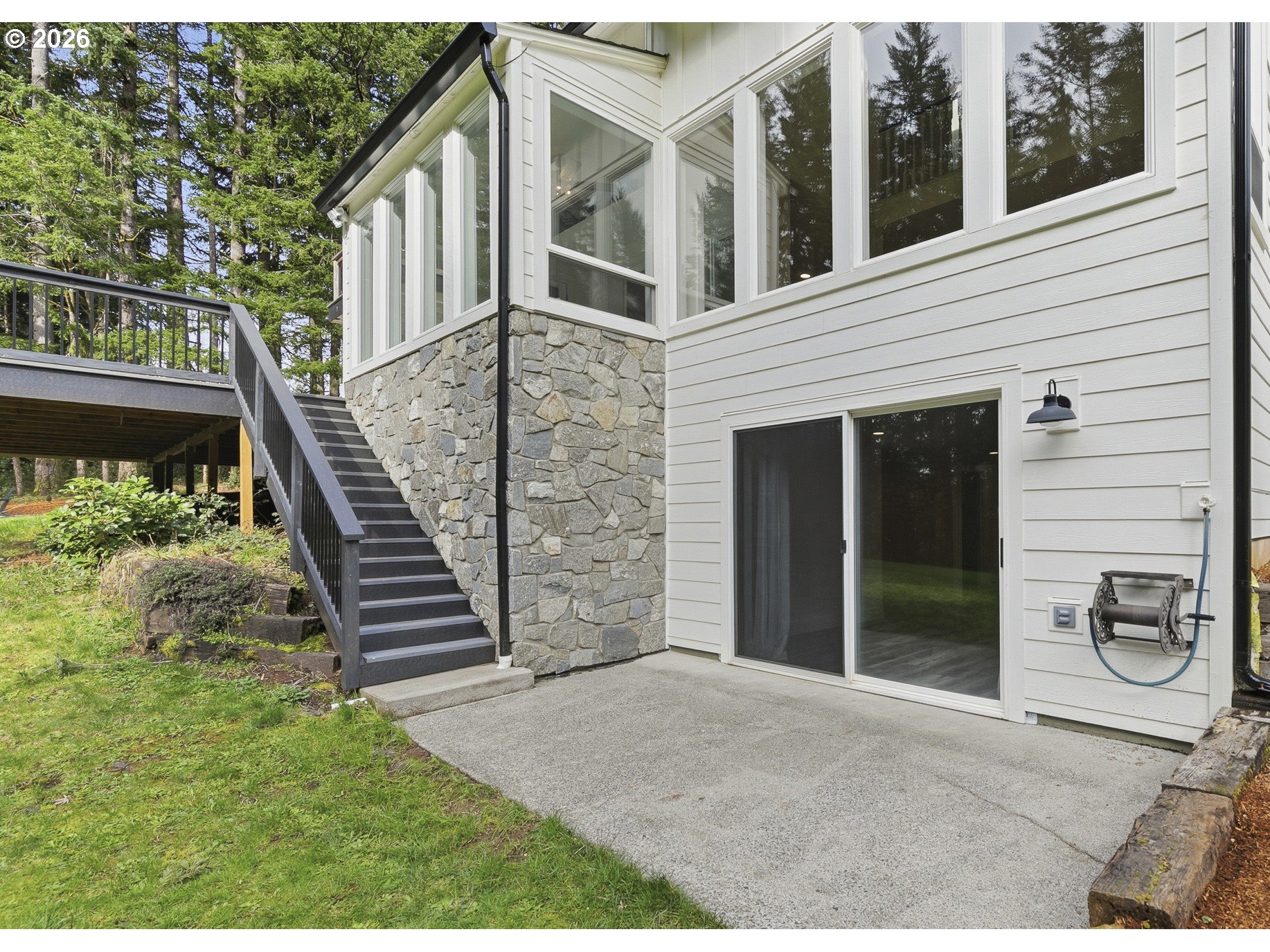 3708 Northeast 292nd Avenue Camas, WA 98607 - Photo 39 of 44 a view of a house with backyard and deck