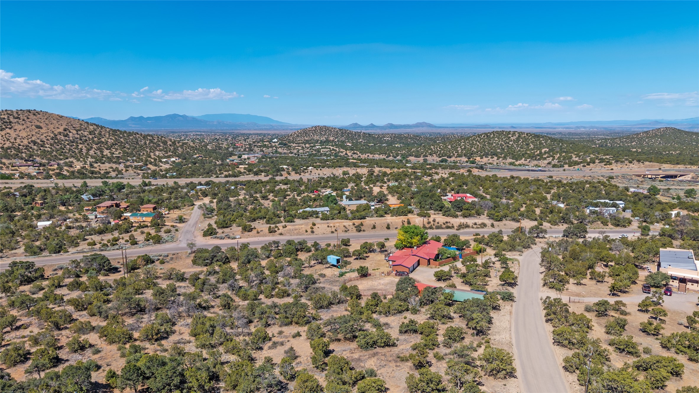 12 Apache Ridge Road Santa Fe, NM 87505 - Photo 66 of 69 Aerial picture of the property - 5 acres