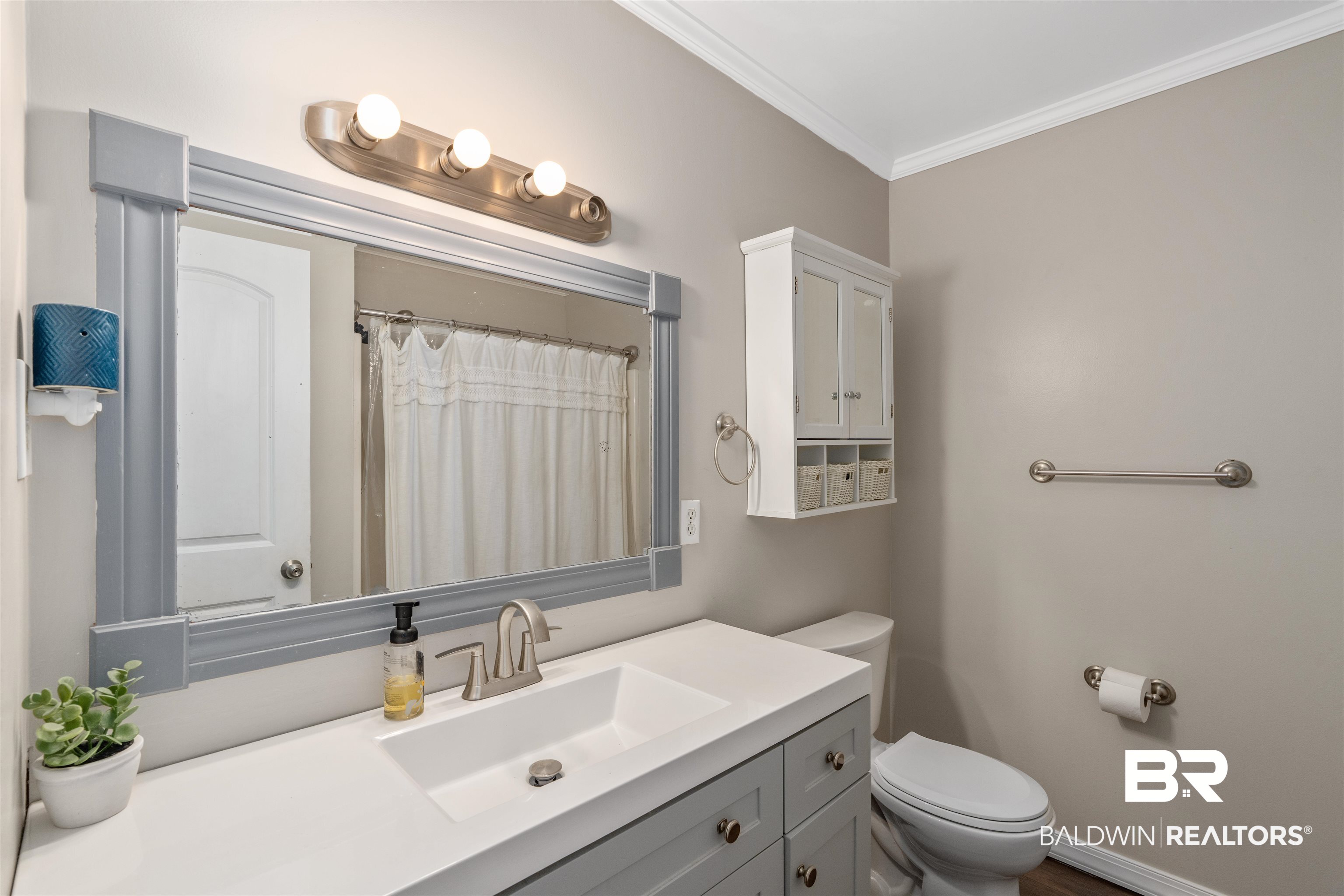 922 Dauphine Circle Daphne, AL 36526 - Photo 10 of 29 Bathroom featuring ornamental molding and vanity