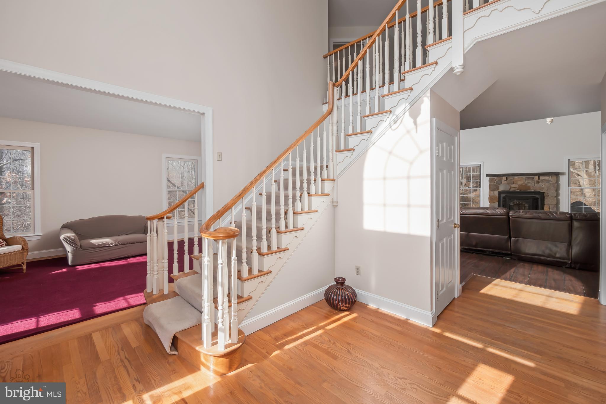 3181 Chestnut Hill Road Pottstown, PA 19465 - Photo 10 of 62 Front staircase in foyer