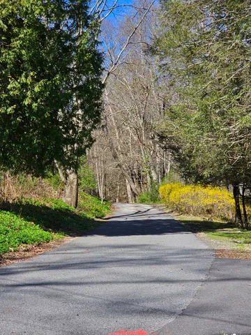 a view of an ocean and mountain view