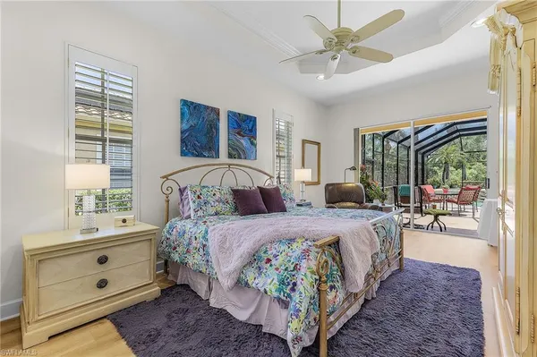 a spacious bathroom with a sink and a mirror