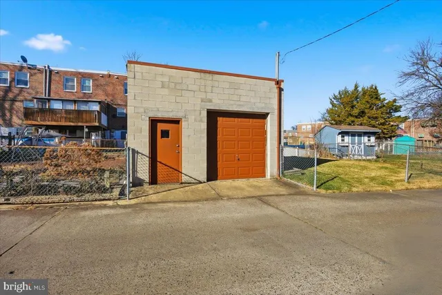 a view of a house with a patio