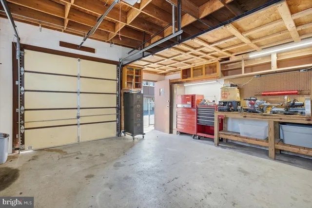 a view of storage and utility room