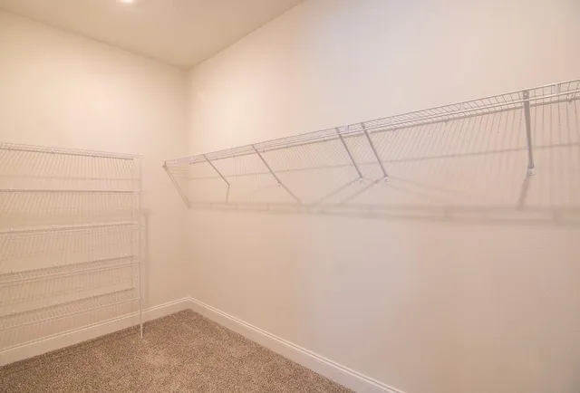 a view of a rack on the wall