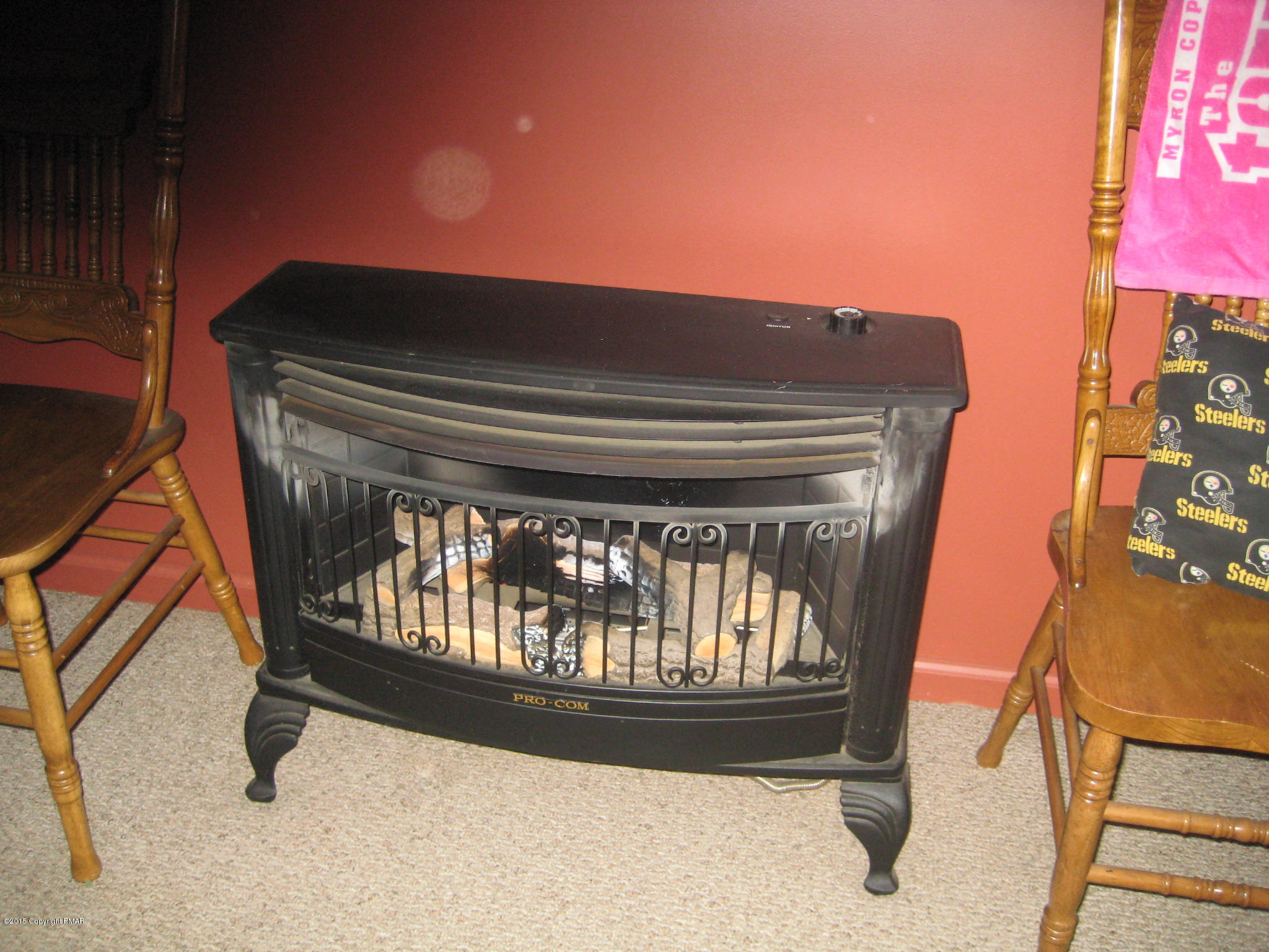 2222 Sparrow Road Bushkill, PA 18324 - Photo 25 of 30 Propane stove in family room