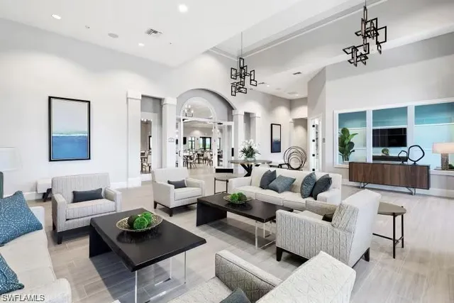 a view of a two chairs in the patio