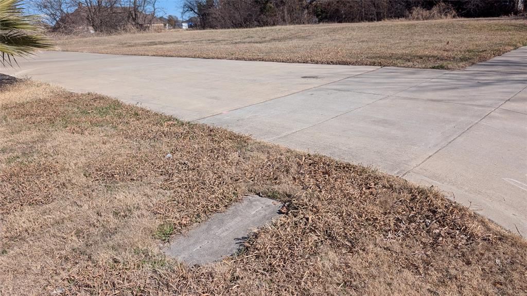 6502 Windward View Drive Rowlett, TX 75088 - Photo 21 of 23 a view of a dry yard with trees