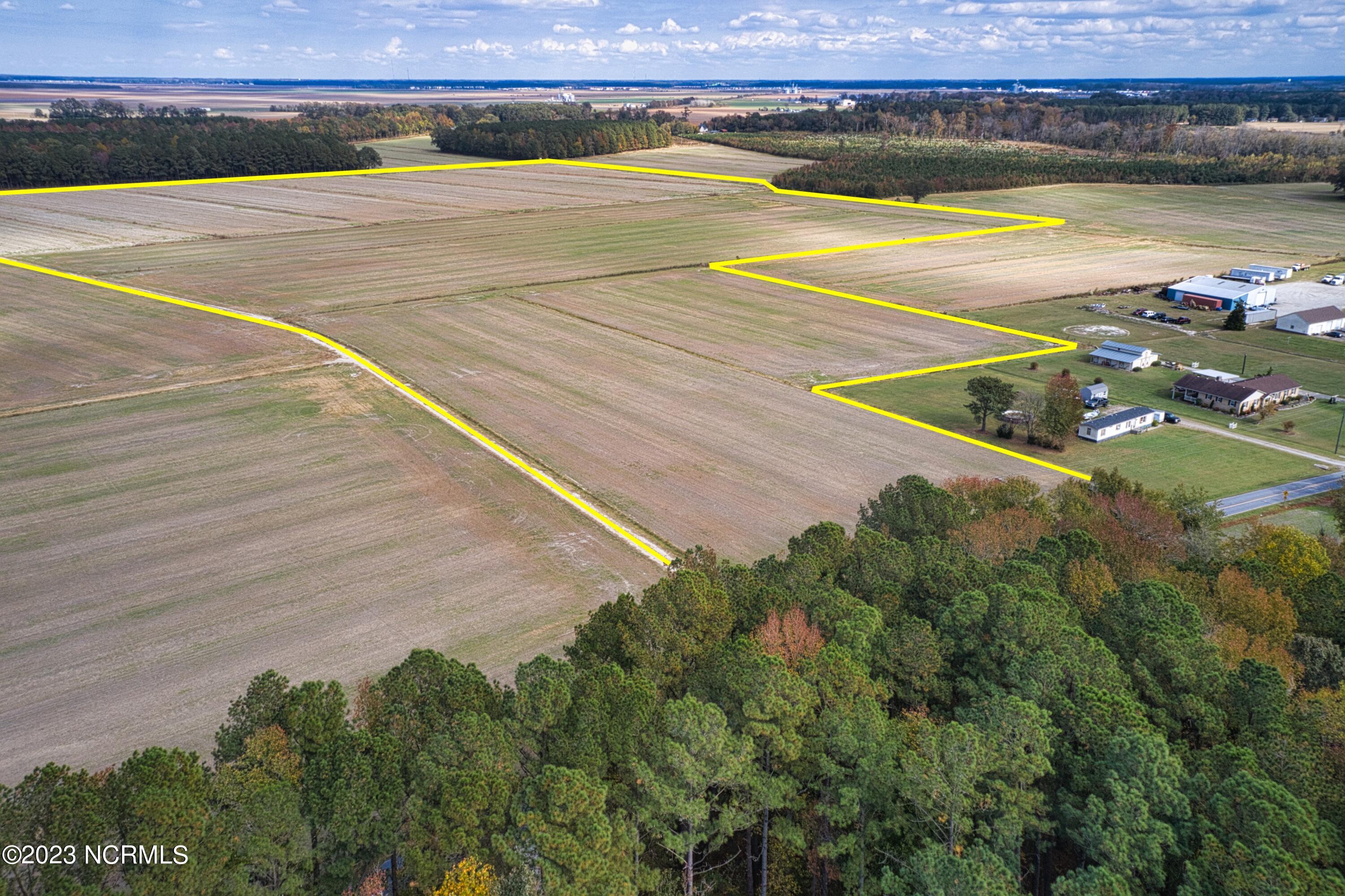 Lot # Okisko Road Elizabeth City, NC 27909 - Photo 2 of 9 Drone View #2 from over Okisko Road