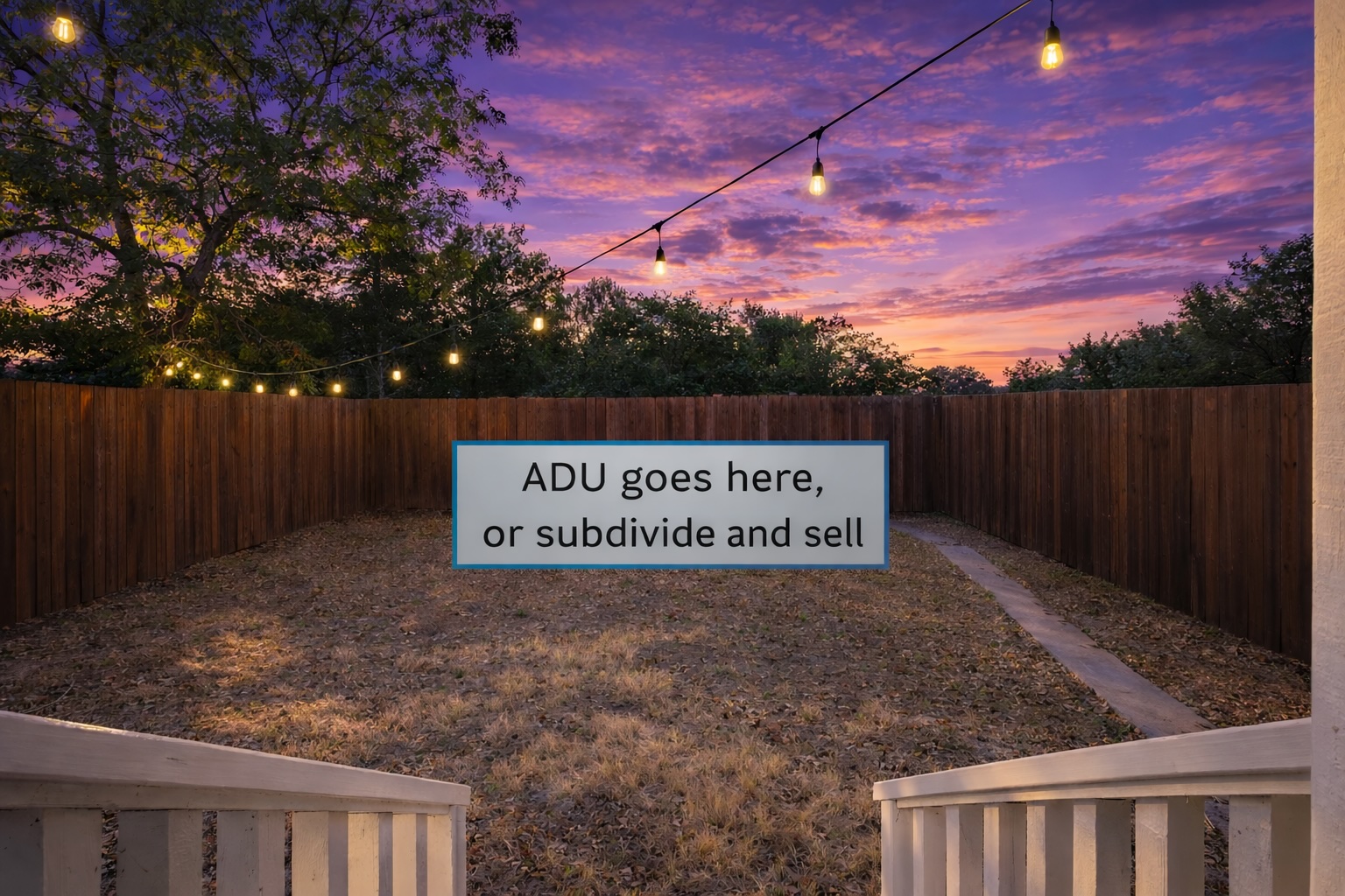 2106 Eva Street Austin, TX 78704 - Photo 2 of 13 a sign on the side of a building