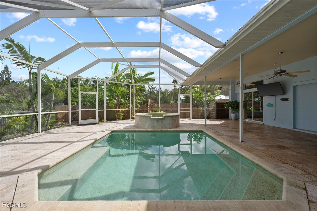 1981 Carbonata Drive Alva, FL 33920 - Photo 28 of 50 a view of a house with a swimming pool