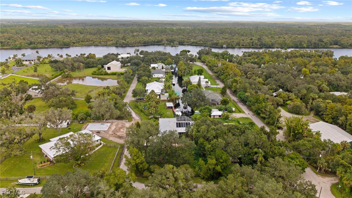 1981 Carbonata Drive Alva, FL 33920 - Photo 40 of 50 an aerial view of residential building with outdoor space