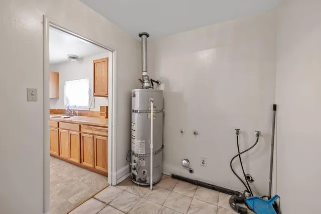 a view of a bathroom with a shower