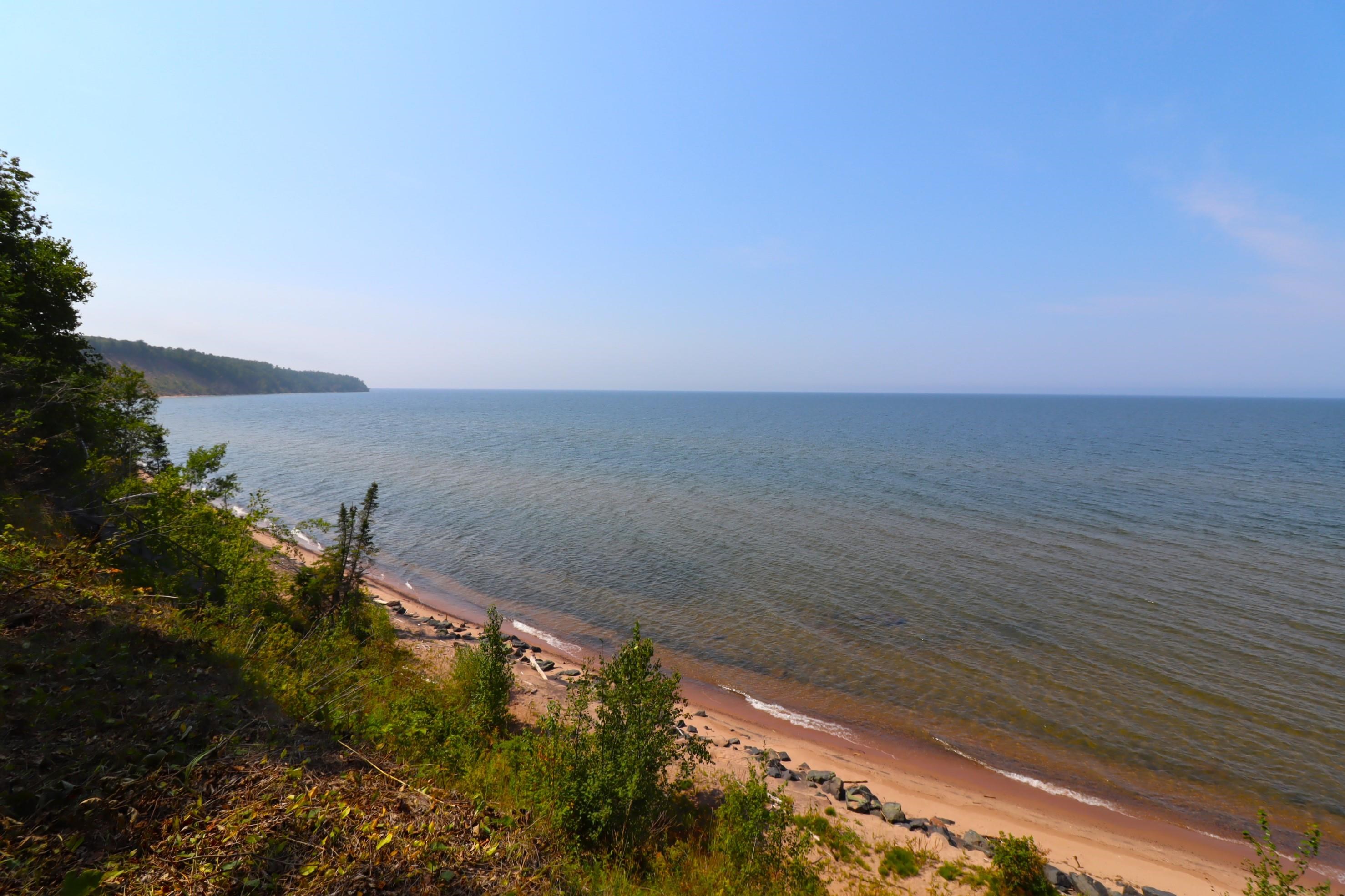 89595 Bark Point Road Herbster, WI 54844 - Photo 31 of 43 View of water feature featuring a beach view