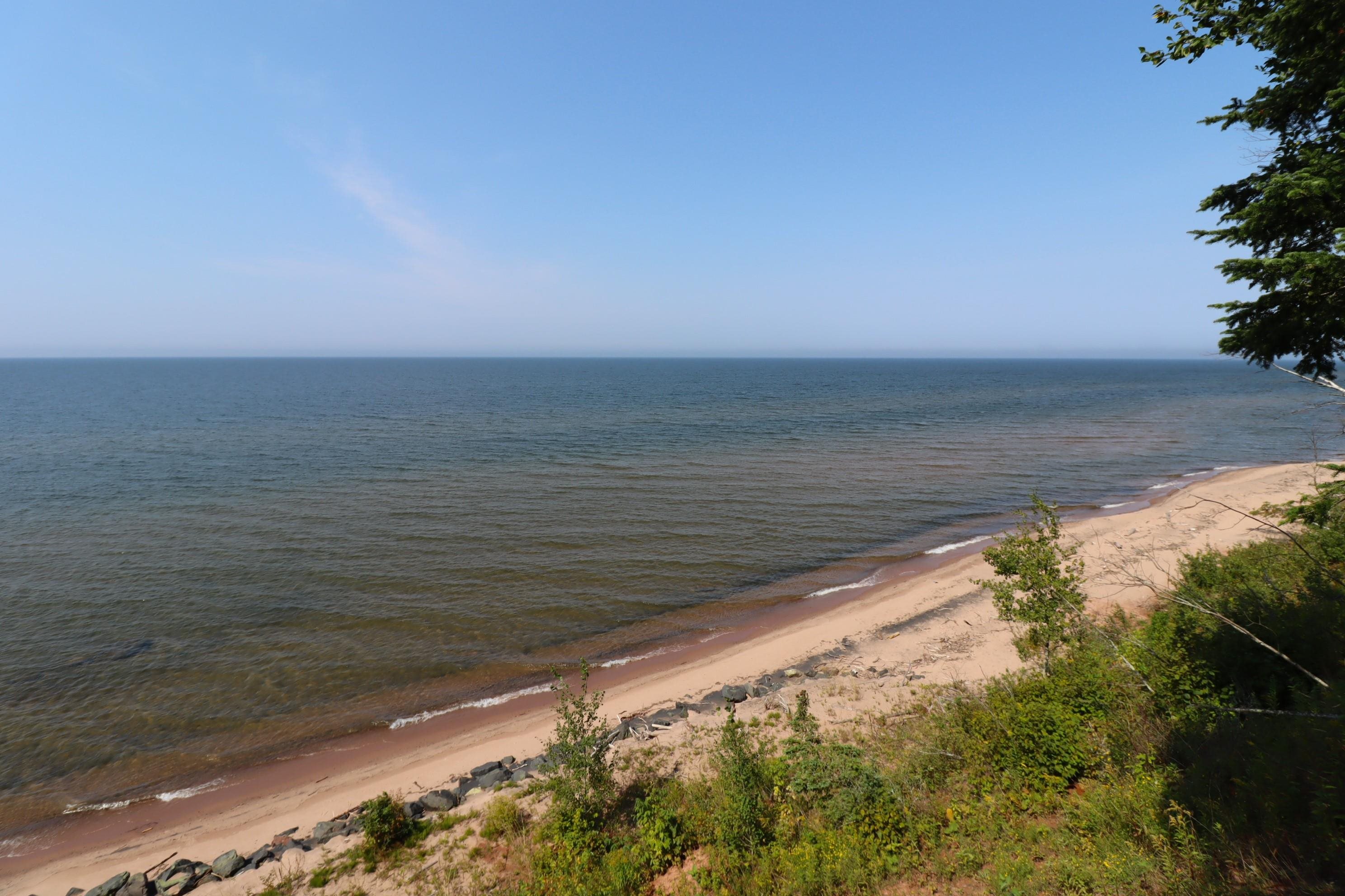 89595 Bark Point Road Herbster, WI 54844 - Photo 36 of 43 View of Lake Superior with a view of the beach
