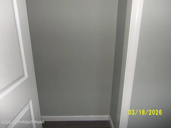 a view of hallway with stairs