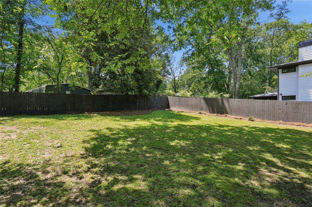 2130 Main Street Northwest Atlanta, GA 30318 - Photo 16 of 17 a view of a backyard