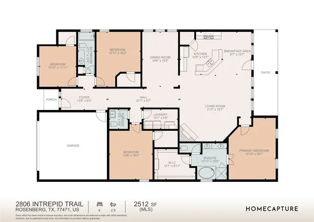 $359,000 | 2806 Intrepid Trail, Rosenberg, TX 77471
