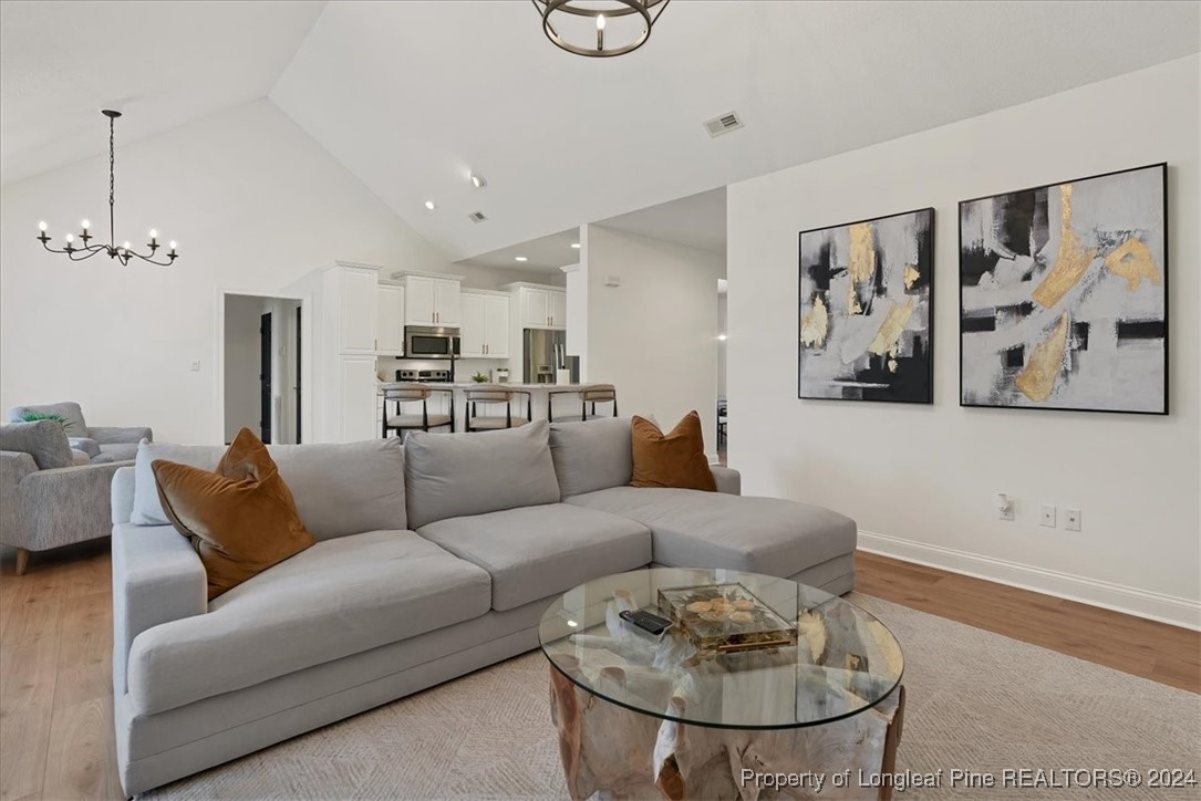 512 Maple Leaf Way Lumberton, NC 28358 - Photo 19 of 50 a living room with furniture and a couch