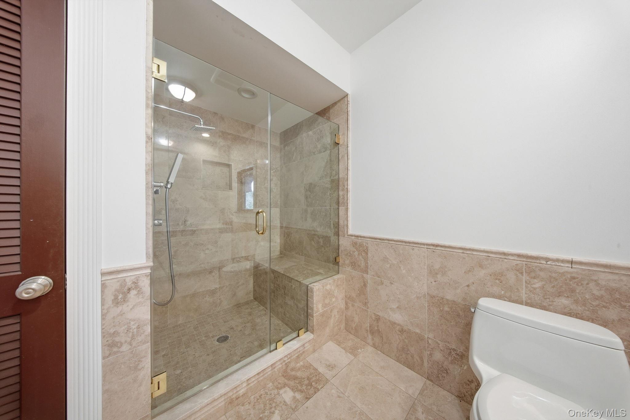 58 Deer Meadow Road White Lake, NY 12786 - Photo 18 of 50 a bathroom with a shower and toilet
