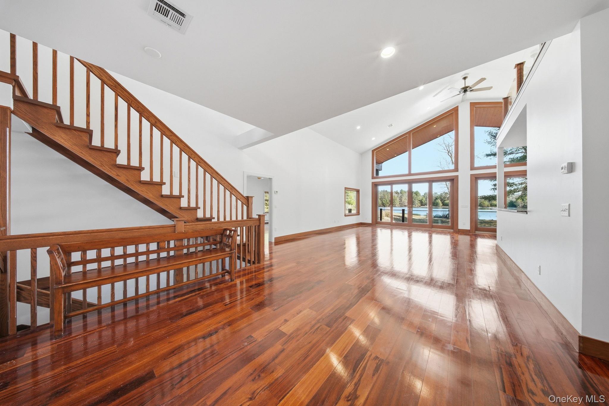 58 Deer Meadow Road White Lake, NY 12786 - Photo 3 of 50 a view of an entryway wooden floor and wooden floor
