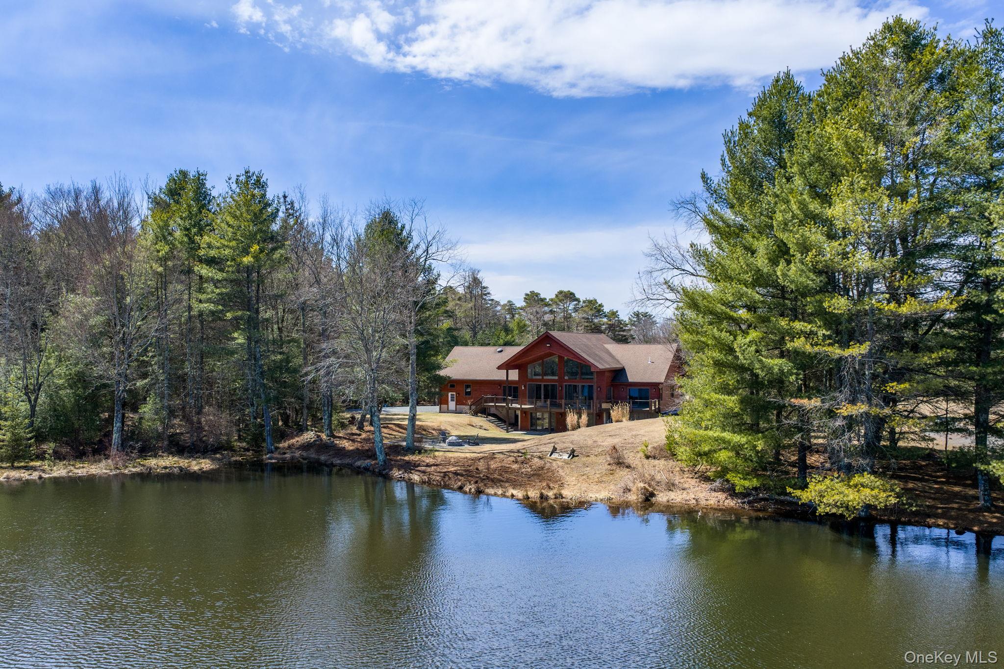58 Deer Meadow Road White Lake, NY 12786 - Photo 41 of 50 a view of a lake with houses