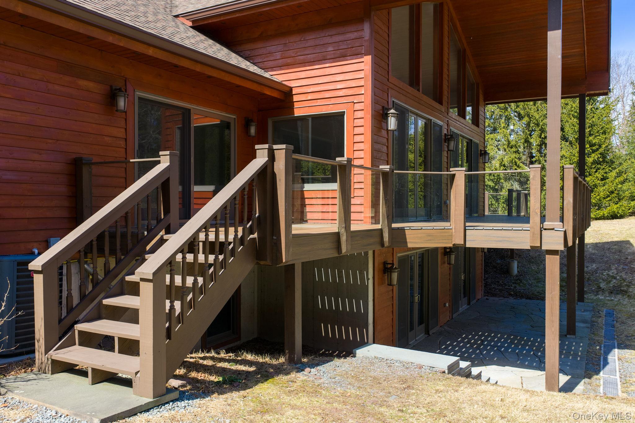 58 Deer Meadow Road White Lake, NY 12786 - Photo 44 of 50 a view of balcony with wooden floor and fence