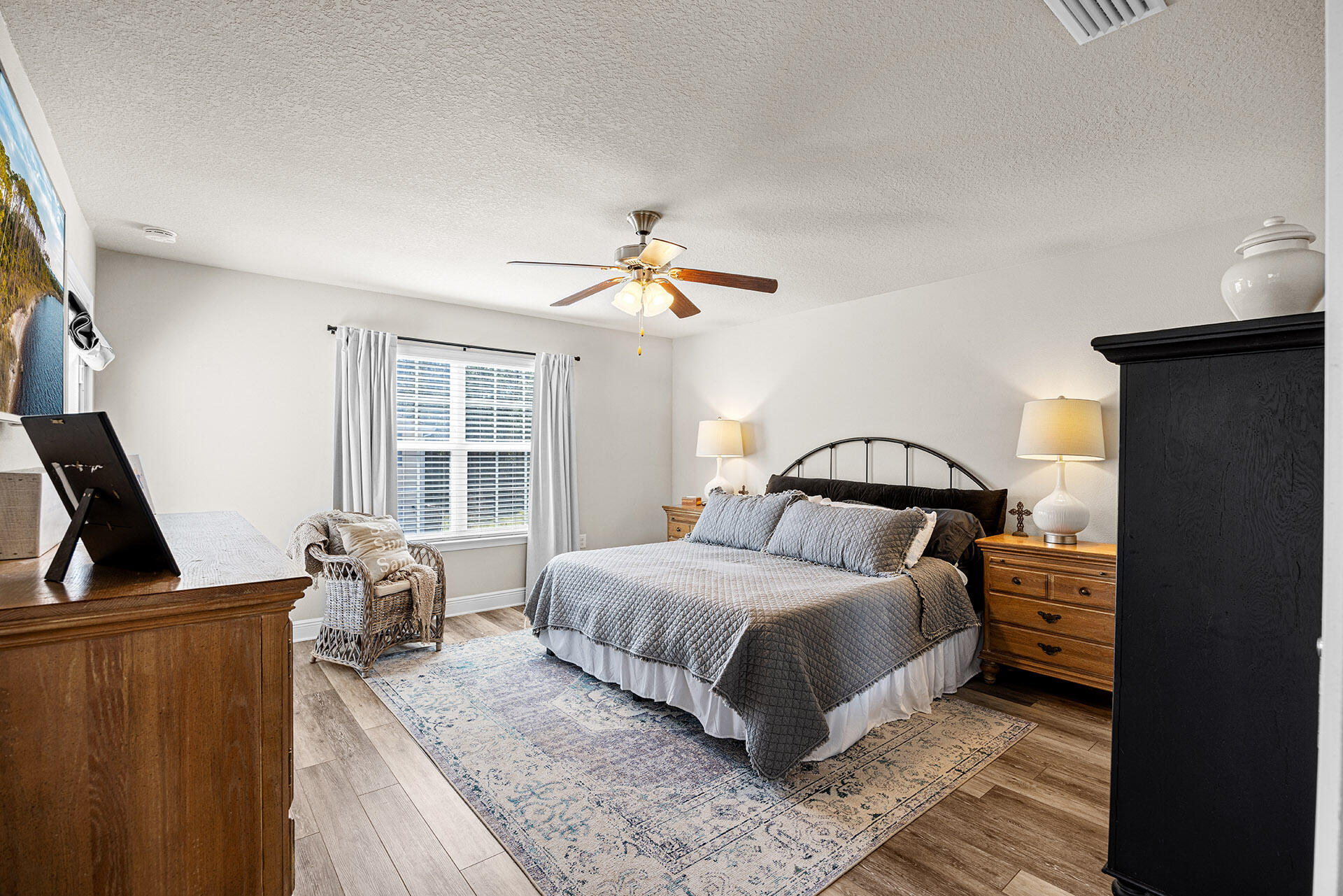 52 Tranquility Lane Santa Rosa Beach, FL 32459 - Photo 21 of 31 a bedroom with a large bed and a window