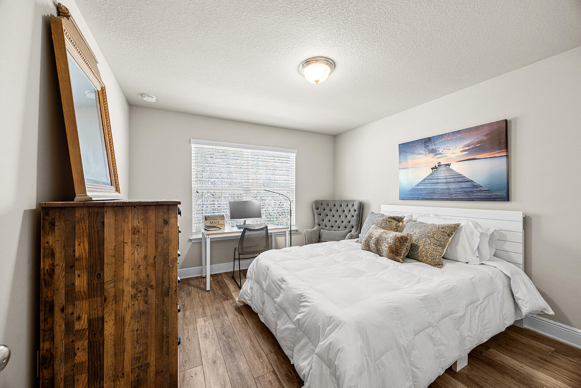 52 Tranquility Lane Santa Rosa Beach, FL 32459 - Photo 26 of 31 a bedroom with a bed and a window