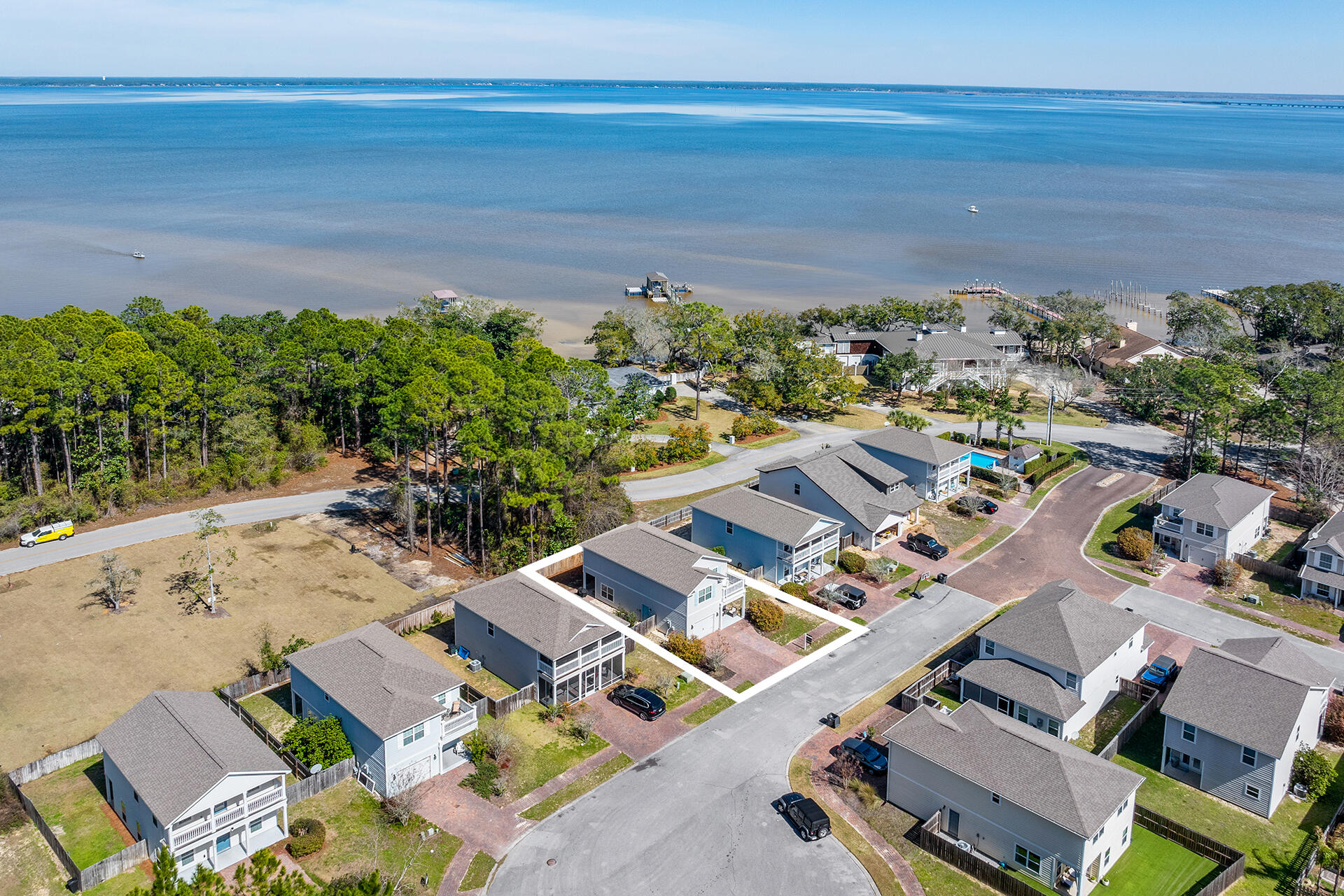 52 Tranquility Lane Santa Rosa Beach, FL 32459 - Photo 10 of 31 an aerial view of a house with a ocean view