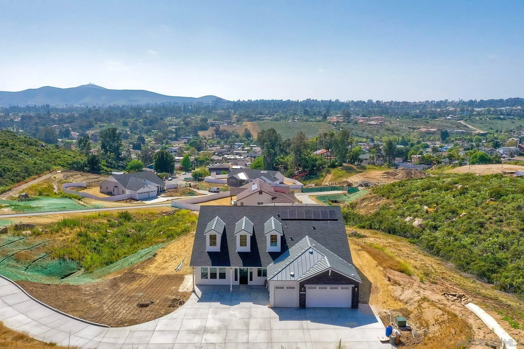 15111 Summit Trail Road Poway, CA 92064 - Photo 4 of 4 an aerial view of residential houses and outdoor space