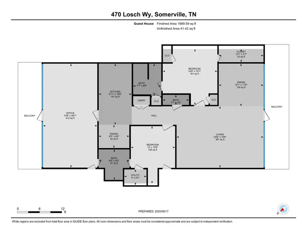 a view of a barn with a yard