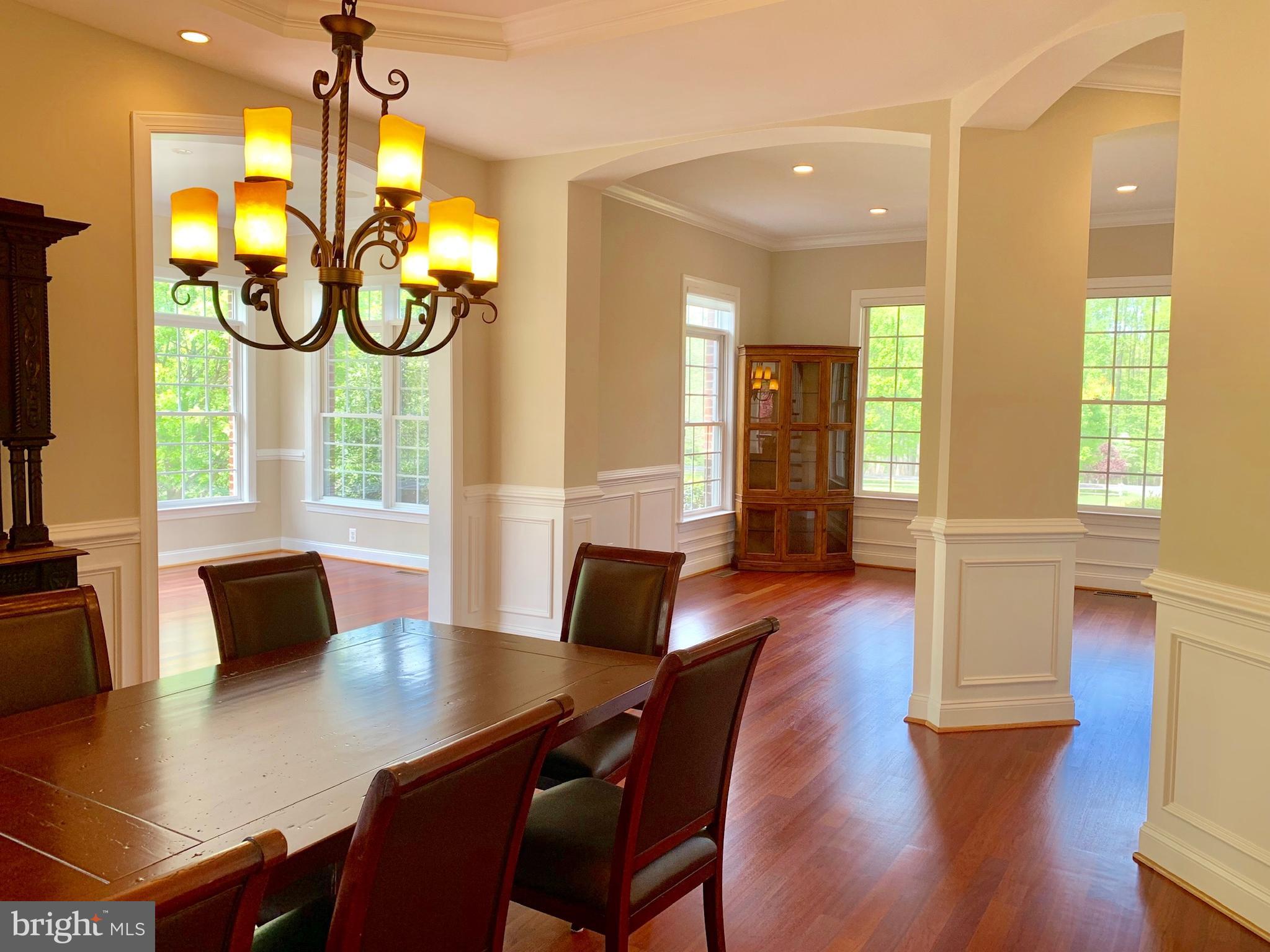 12775 Yates Ford Road Clifton, VA 20124 - Photo 15 of 72 Dining Room, Living Room, Sunroom