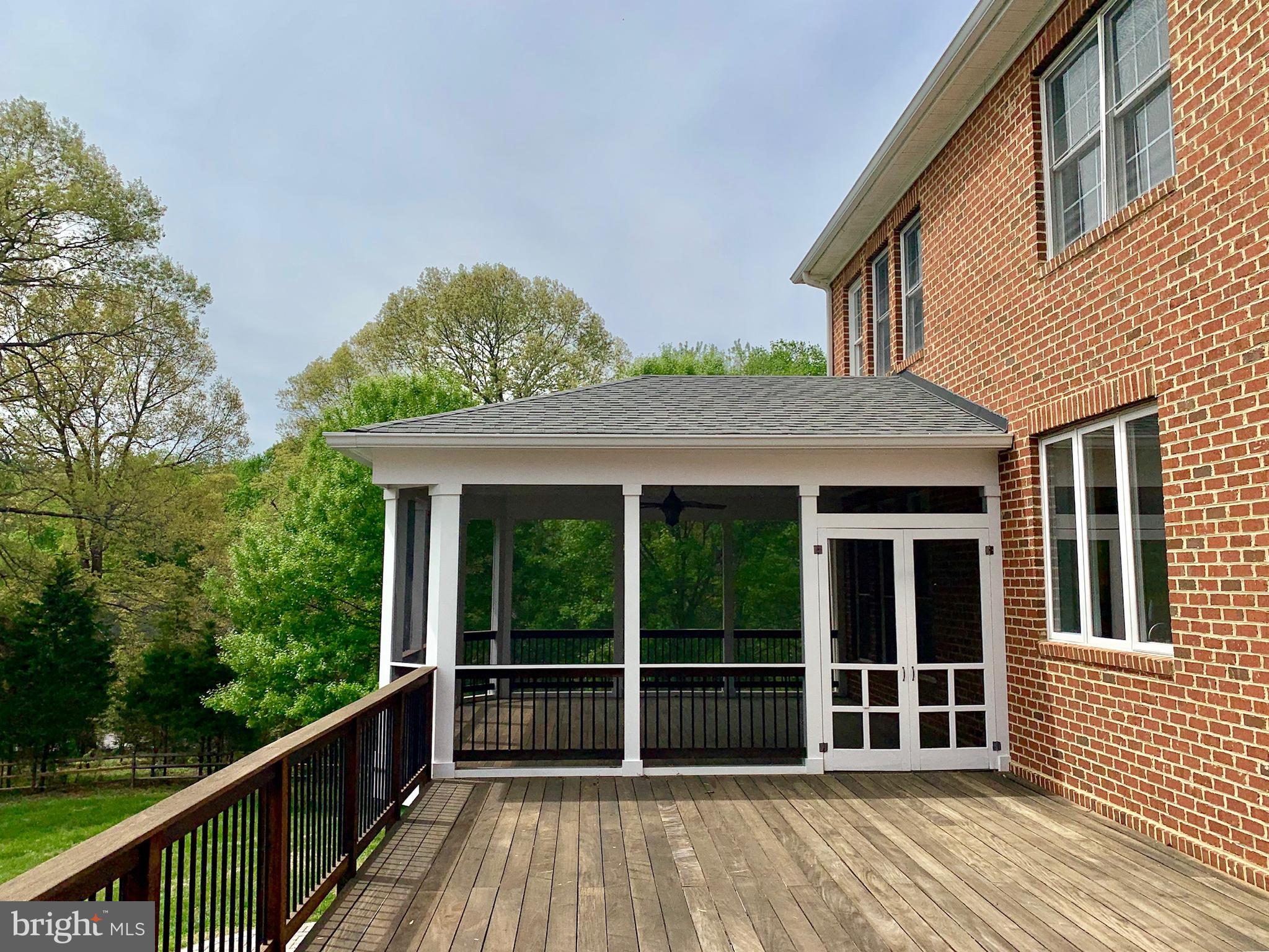 12775 Yates Ford Road Clifton, VA 20124 - Photo 49 of 72 Screened Porch & Deck