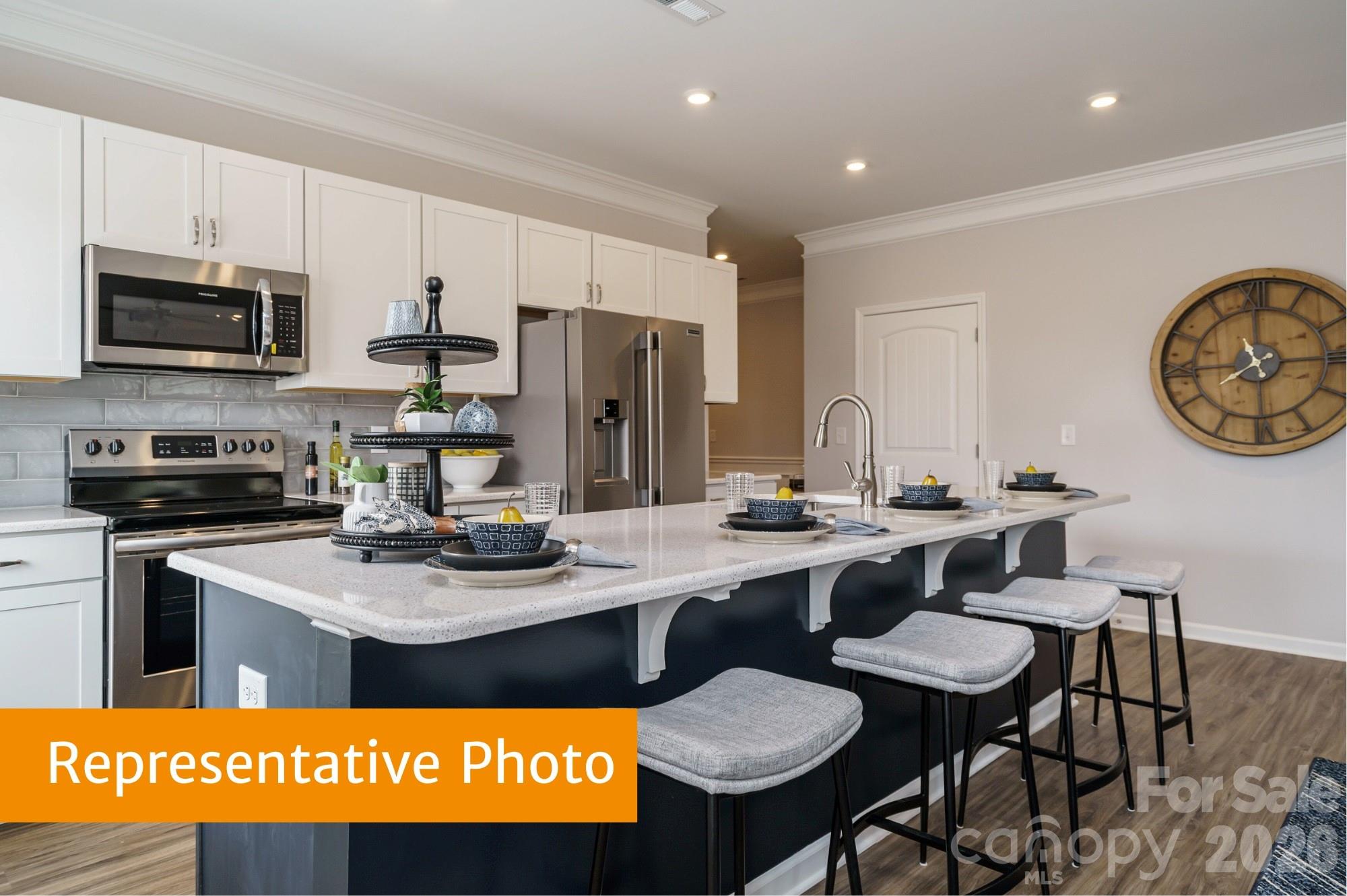 443 Blue Mountain Road Salisbury, NC 28147 - Photo 5 of 21 a view of kitchen with sink and refrigerator