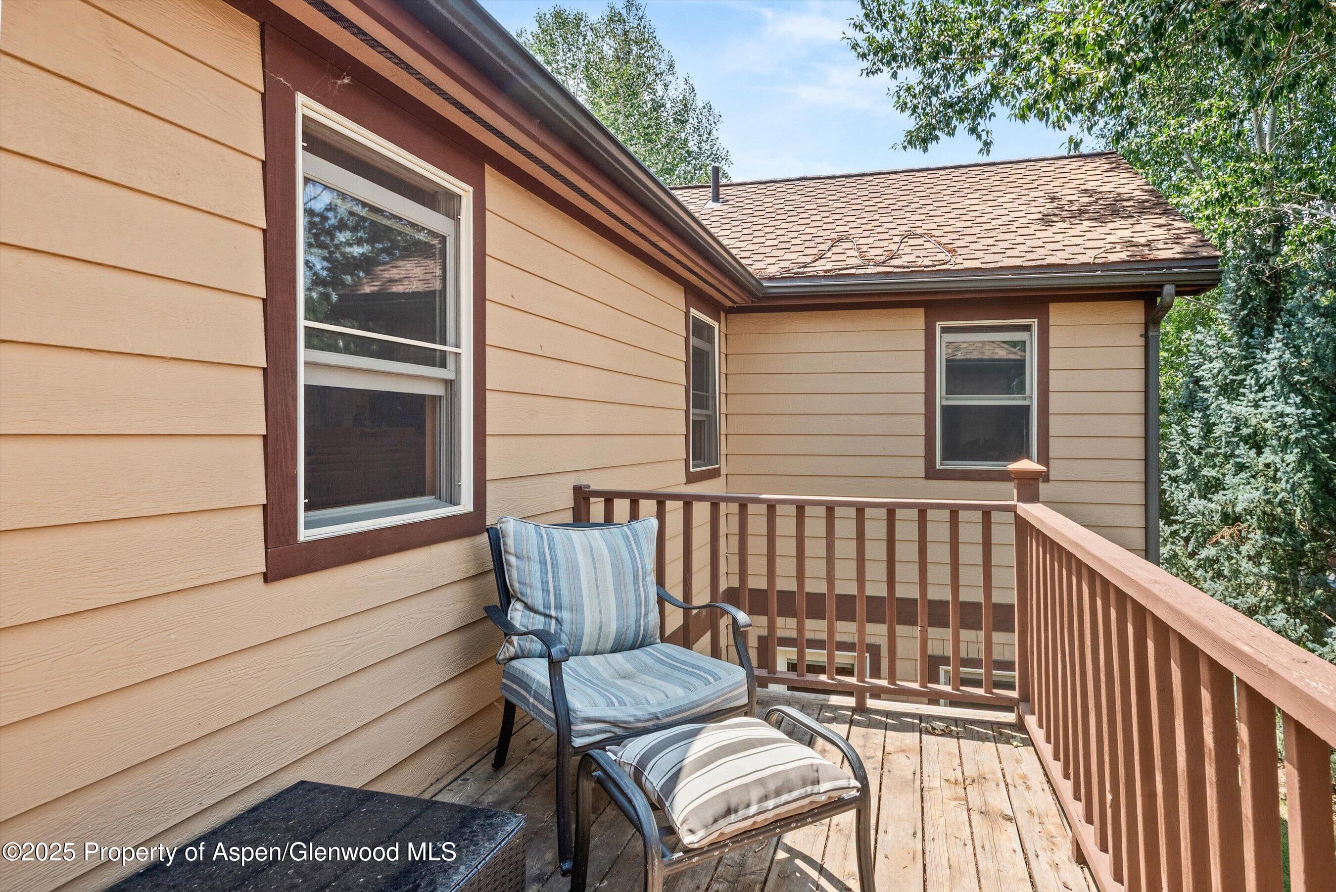 315 Summerset Lane, Unit A Basalt, CO 81621 - Photo 11 of 18 a view of a two chairs in the balcony