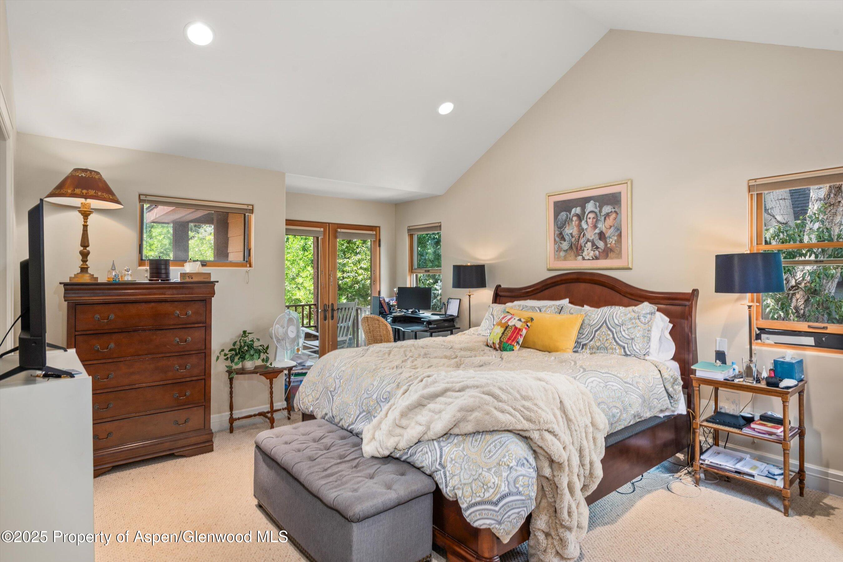 315 Summerset Lane, Unit A Basalt, CO 81621 - Photo 8 of 18 a bedroom with a bed and a furniture