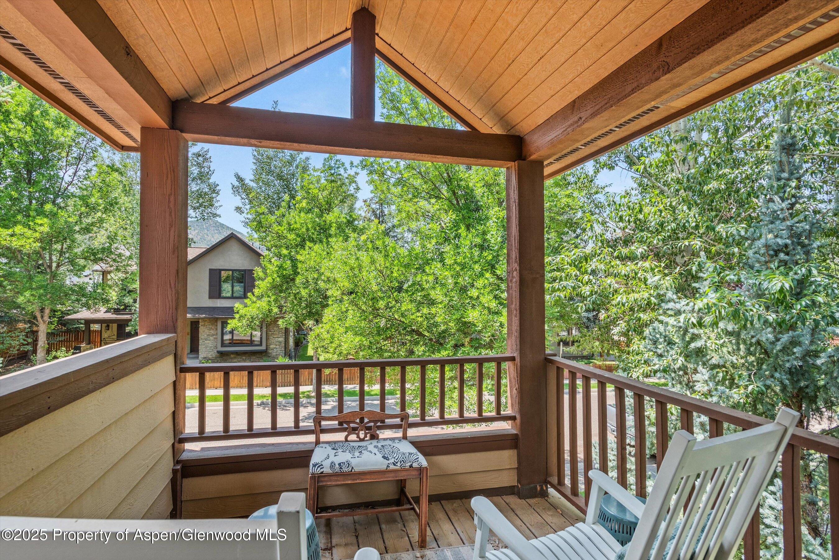 315 Summerset Lane, Unit A Basalt, CO 81621 - Photo 10 of 18 a view of a two chairs in the deck