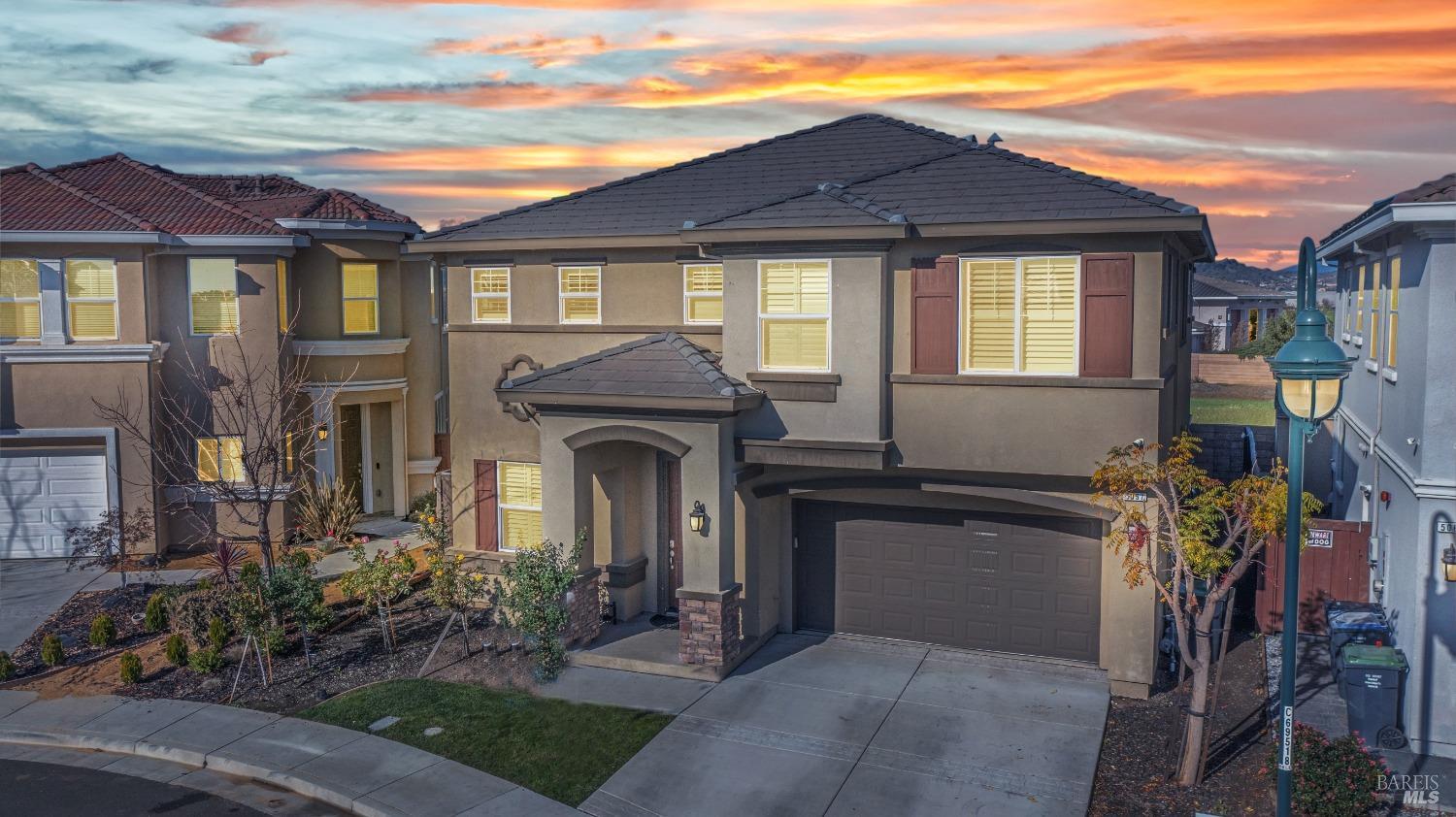 a front view of a house with porch